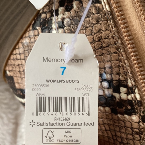 NWT Time & True Women's Boots Size 7 - Picture 9 of 10